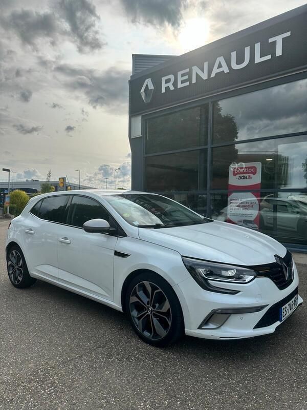 Weiß Gebraucht 2017 Renault Mégane IV Kleinwagen | 10.900 € (Fairer Preis) - Bild 1/4