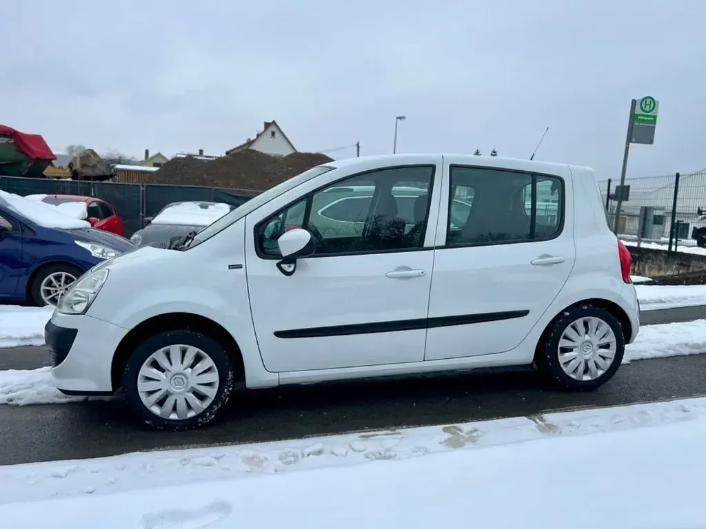 Gebraucht Renault Modus 75 PS (55 kW) 2012 Weiß Van / Kleinbus
