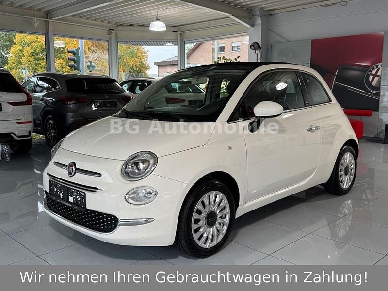 Weiß Gebraucht 2017 Fiat 500 Lounge Cabrio | 7.690 € (Guter Preis) - Bild 1/4