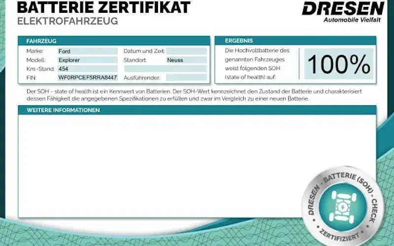 Gebraucht Ford Explorer S 250 kW (340 PS) 2024 Blue my mind SUV