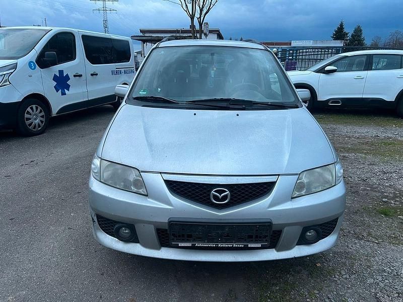 Gebraucht Mazda Premacy 101 PS (74 kW) 2004 Silber Van / Kleinbus