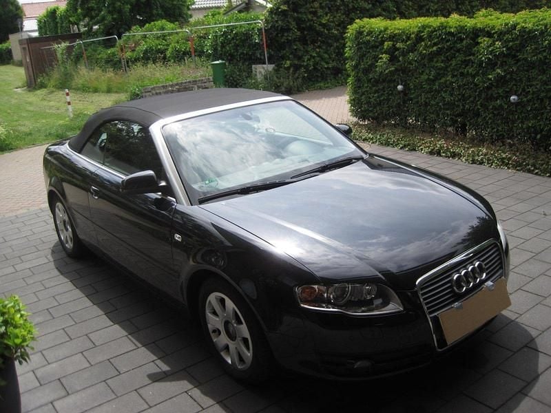 Schwarz Gebraucht 2007 Audi A4 Cabriolet Cabrio | 6.900 € (Superpreis) - Bild 1/4