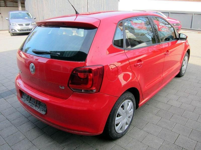 Gebraucht VW Polo Comfortline 86 PS (63 kW) 2012 Rot Kleinwagen