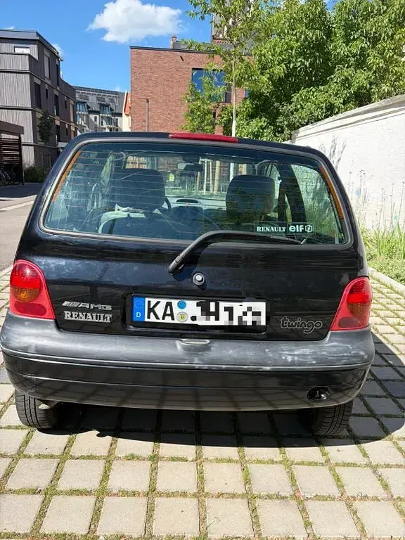 Gebraucht Renault Twingo 58 PS (42 kW) 2000 Schwarz Kleinwagen