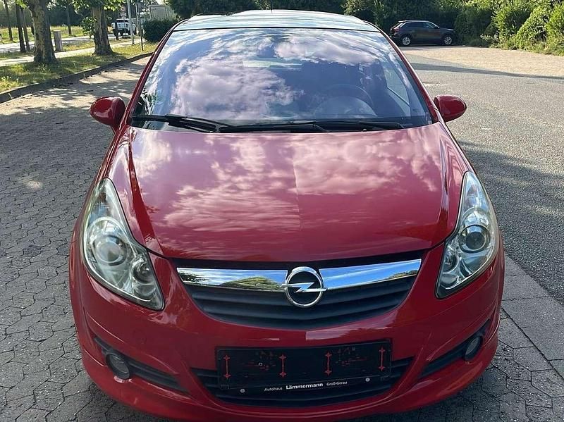 Gebraucht Opel Corsa 150 PS (110 kW) 2008 Magma rot (b) Kleinwagen