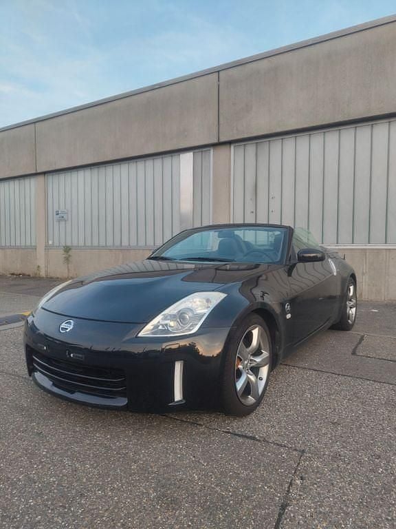 Schwarz Gebraucht 2008 Nissan 350Z Pack Cabrio | 11.999 € (Superpreis) - Bild 1/4