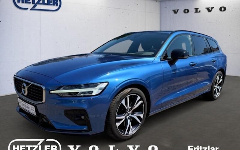 Blau Gebraucht 2020 Volvo V60 R-Design Kombi | 38.450 € - Bild 1/4
