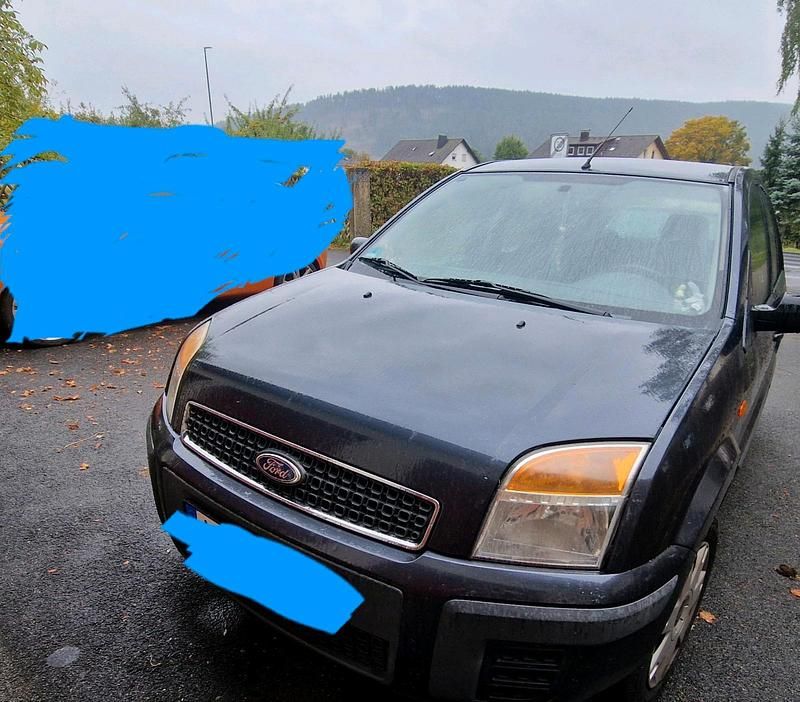 Blau Gebraucht 2008 Ford Fusion Kleinwagen | 1.000 € (Superpreis) - Bild 1/4