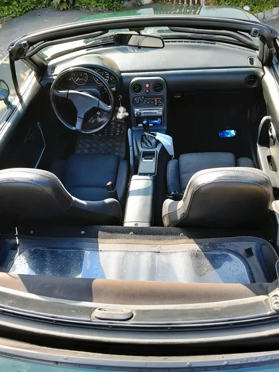Gebraucht Mazda MX5 114 PS (83 kW) 1992 Grün Cabrio