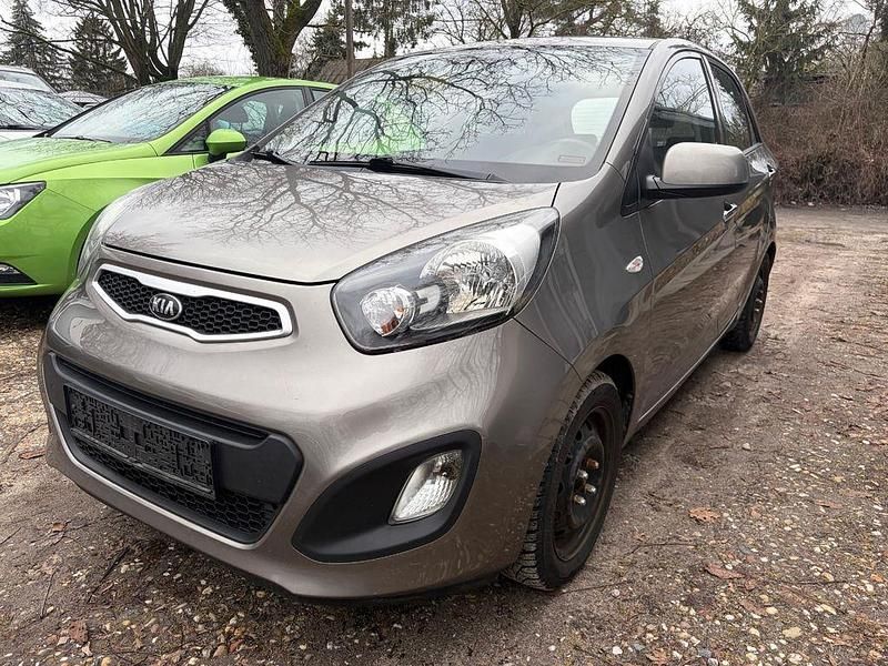 Gebraucht Kia Picanto Edition 7 69 PS (50 kW) 2015 Silber Kleinwagen