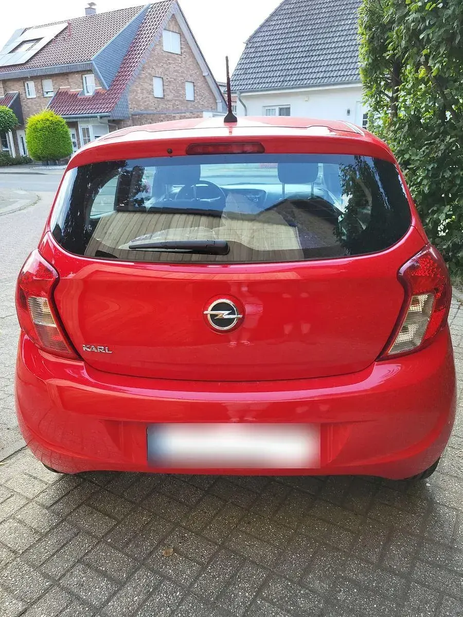 Gebraucht Opel Karl Edition 75 PS (55 kW) 2015 Rot Kleinwagen