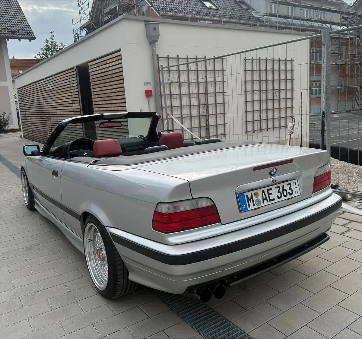 Gebraucht BMW 320 Cabriolet 150 PS (110 kW) 1999 Silber Cabrio
