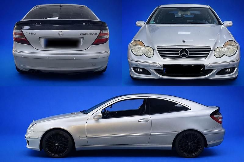 Gebraucht Mercedes C180 143 PS (105 kW) 2006 Silber Coupé