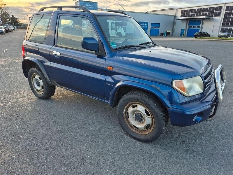 Gebraucht Mitsubishi Pajero 114 PS (83 kW) 2003 Blau SUV