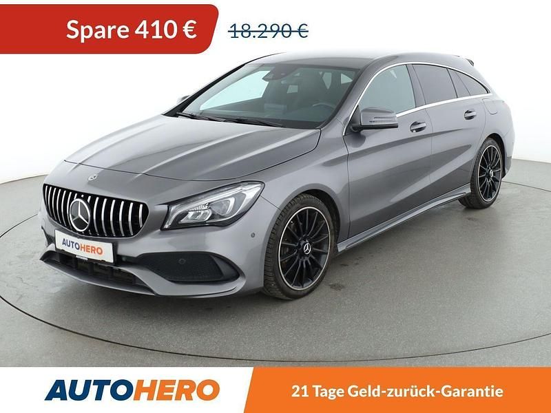 Grau Gebraucht 2016 Mercedes CLA180 Shooting Brake AMG line Kombi | 17.480 € (Fairer Preis) - Bild 1/3