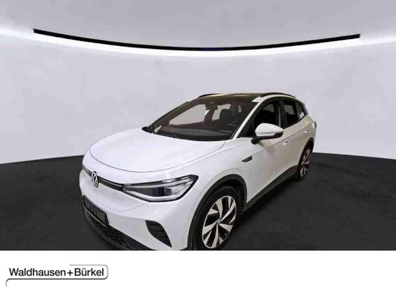 Gletscherweiß (metallic) Gebraucht 2021 VW ID.4 Pro Performance SUV | 27.950 € (Guter Preis) - Bild 1/4