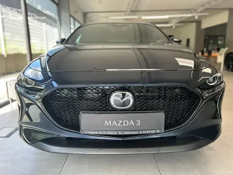 Neu Mazda 3 Homura-Line 140 PS (102 kW) 2025 Blau Limousine