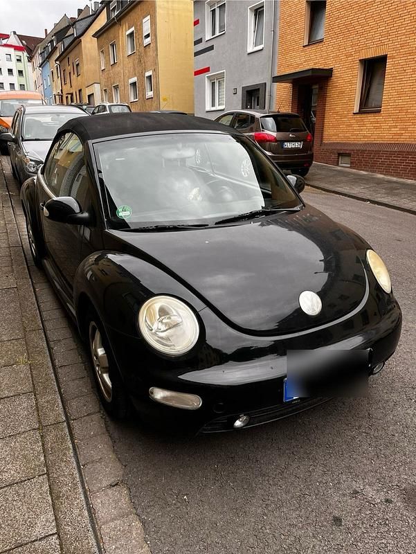 Schwarz Gebraucht 2003 VW Beetle Cabrio | 1.100 € (Superpreis) - Bild 1/4