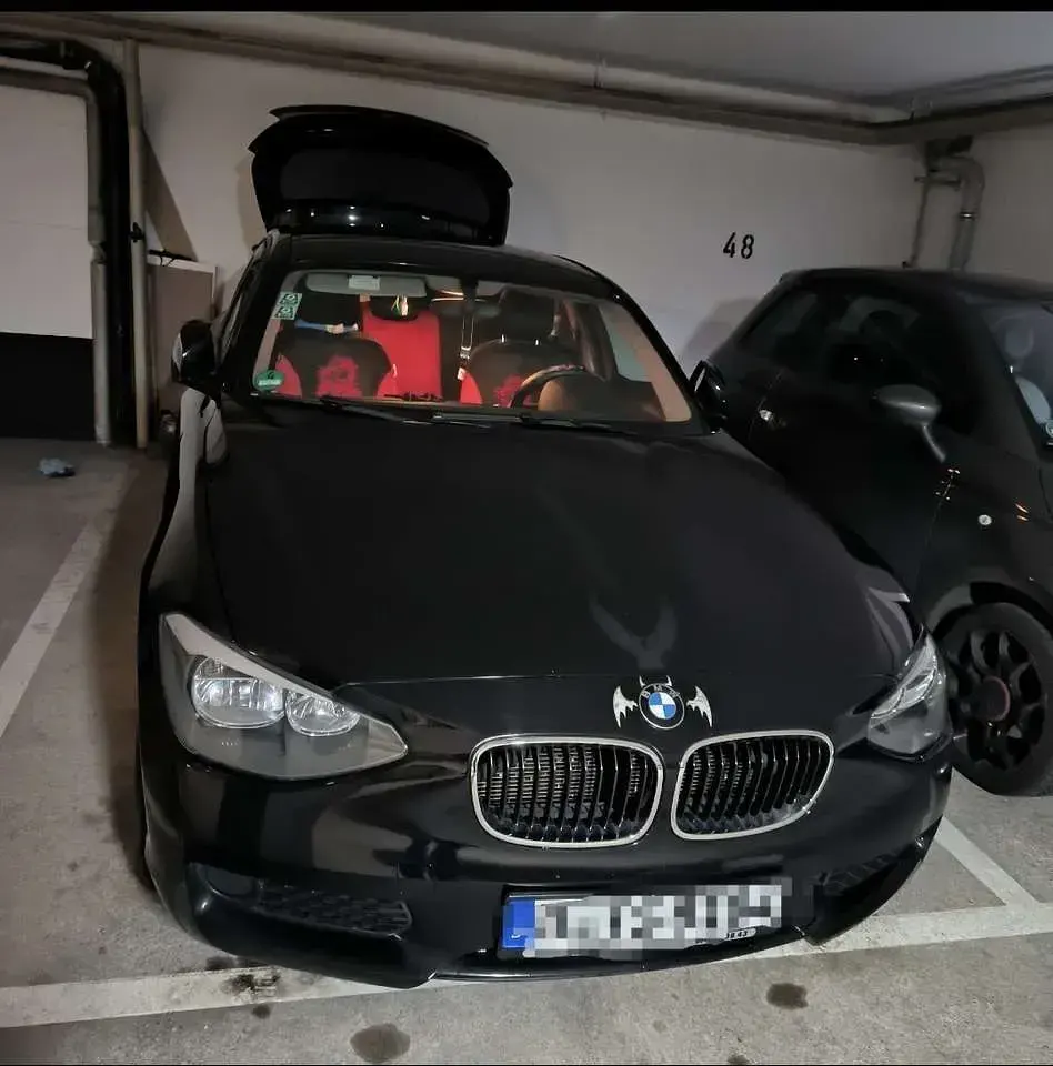 Gebraucht BMW 114 102 PS (75 kW) 2012 Schwarz Kleinwagen