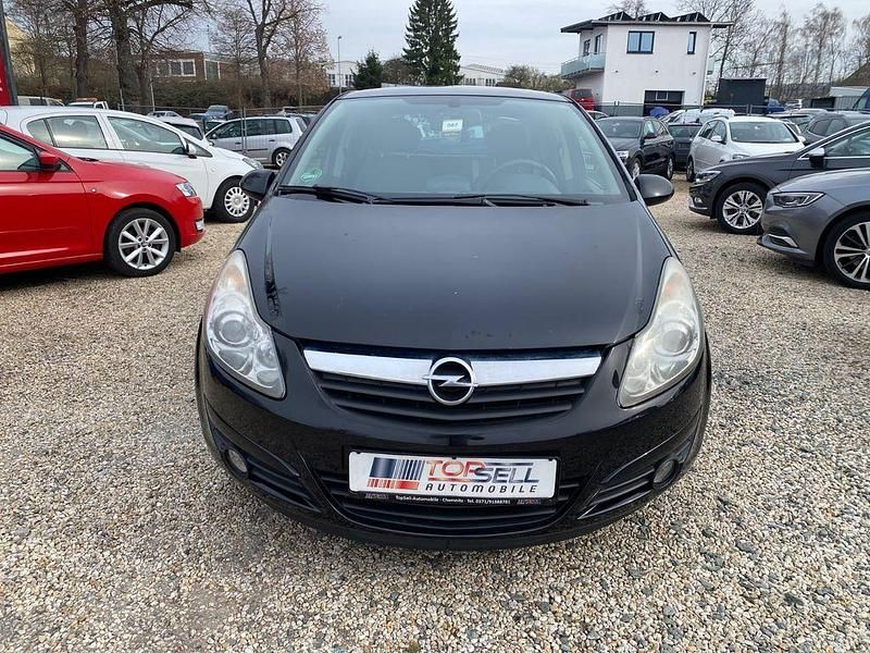 Gebraucht Opel Corsa Edition 80 PS (58 kW) 2009 Schwarz Kleinwagen