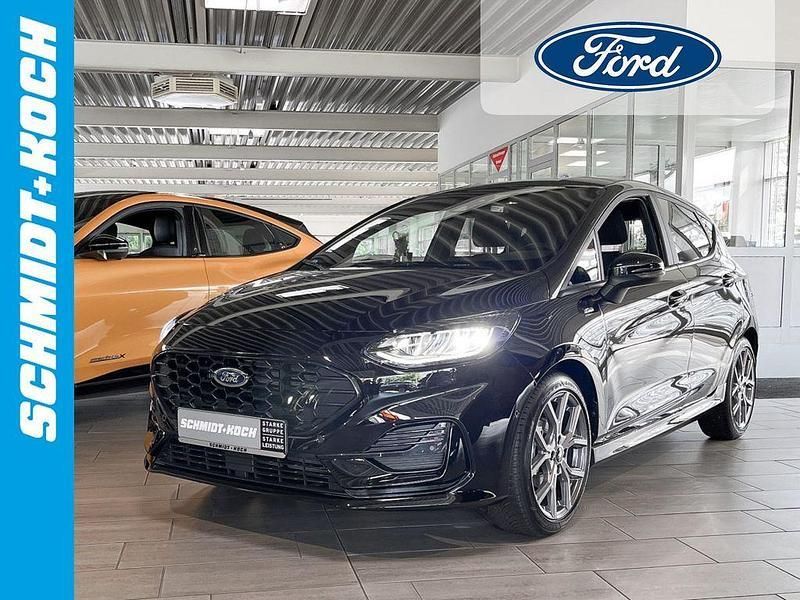 Obsidanschwarz Gebraucht 2024 Ford Fiesta ST-Line X Kleinwagen | 20.450 € (Fairer Preis) - Bild 1/4