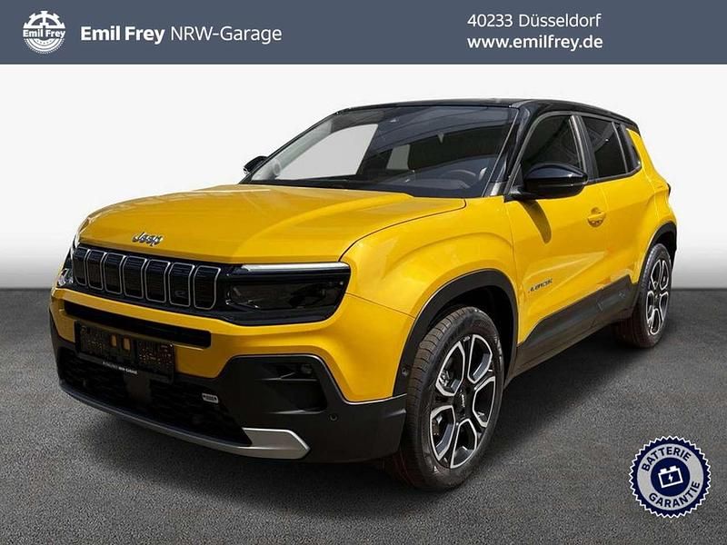 Gelb Gebraucht 2023 Jeep Avenger EV Summit SUV | 26.470 € (Fairer Preis) - Bild 1/2