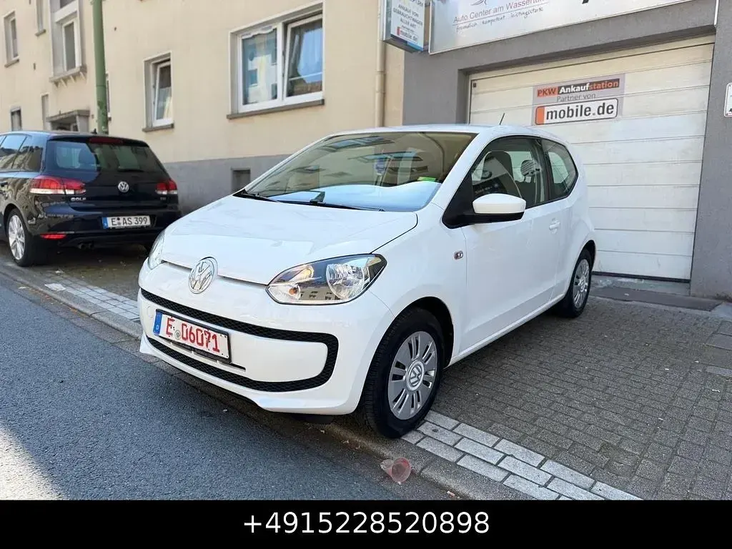 Gebraucht VW up! move up! 60 PS (44 kW) 2014 Weiß Kleinwagen