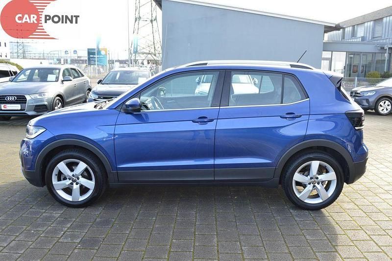 Gebraucht VW T-Cross Style 110 PS (80 kW) 2021 Reef blue metallic SUV