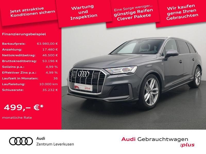 Daytonagrau perleffekt Gebraucht 2022 Audi Q7 Ambiente SUV | 63.980 € (Fairer Preis) - Bild 1/4