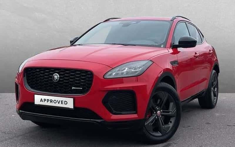 Rot Gebraucht 2022 Jaguar E-Pace R-Dynamic SUV | 31.251 € (Fairer Preis) - Bild 1/4