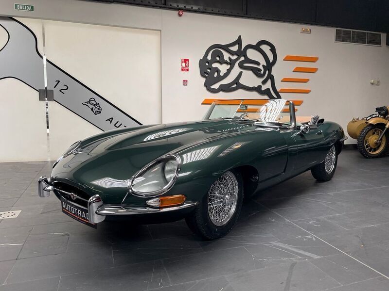 Gebraucht Jaguar E-Type 269 PS (197 kW) 1961 Grün Cabrio