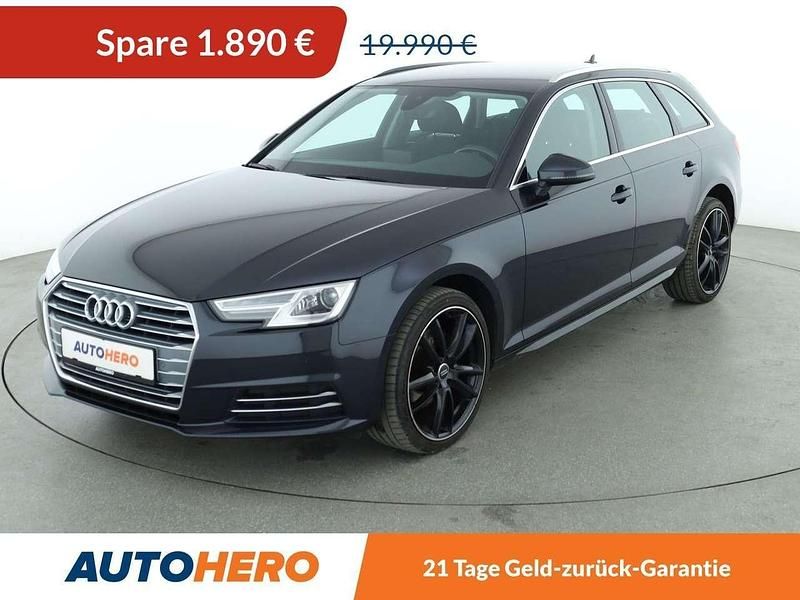 Mondscheinblau Gebraucht 2018 Audi A4 Sport Kombi | 18.100 € (Fairer Preis) - Bild 1/3