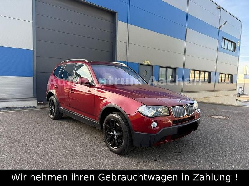 Rot Gebraucht 2008 BMW X3 Efficient Dynamics SUV | 3.999 € (Superpreis) - Bild 1/4