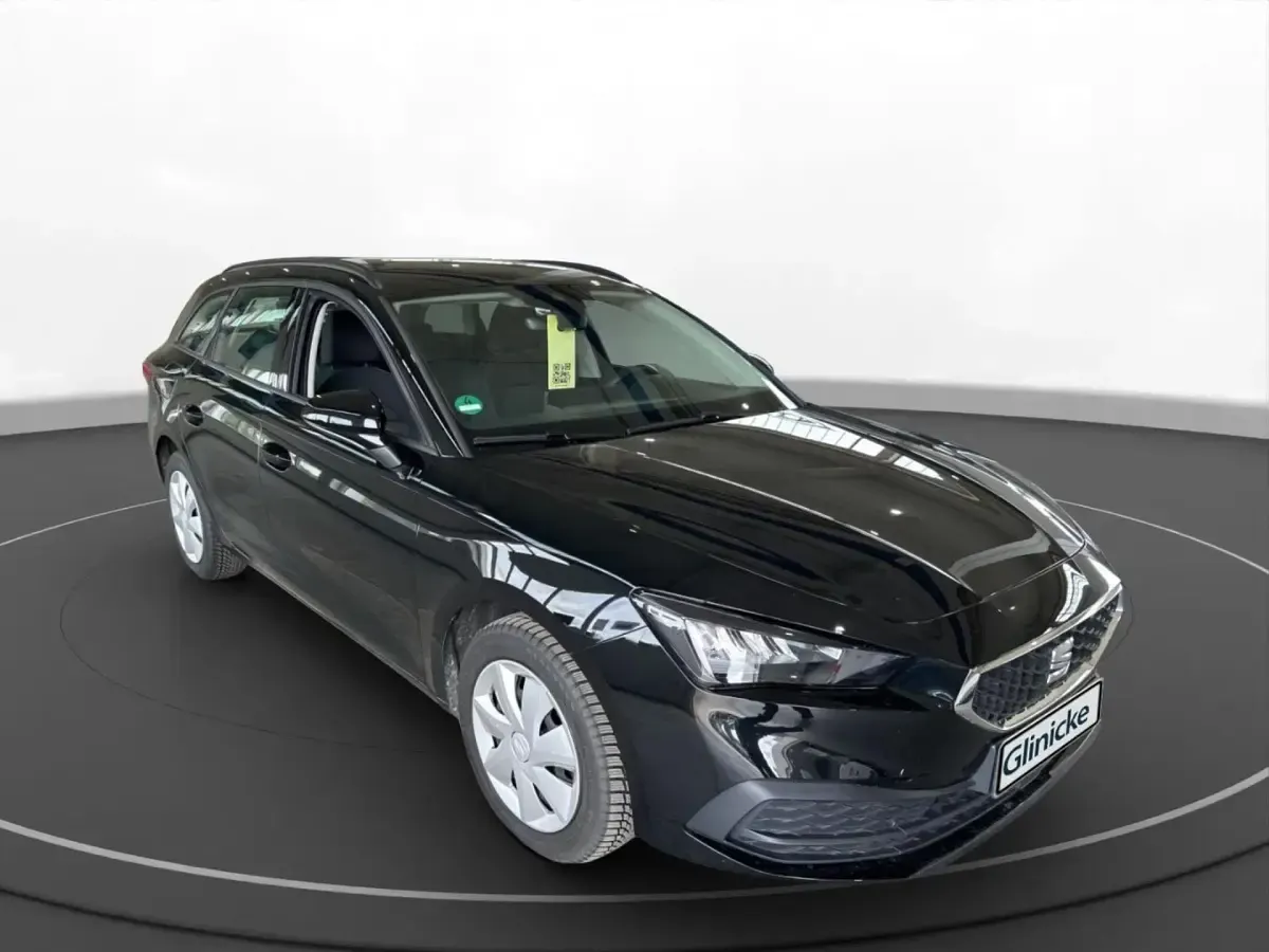 Gebraucht Seat Leon Reference 116 PS (85 kW) 2023 Mitternachtschwarz Kombi