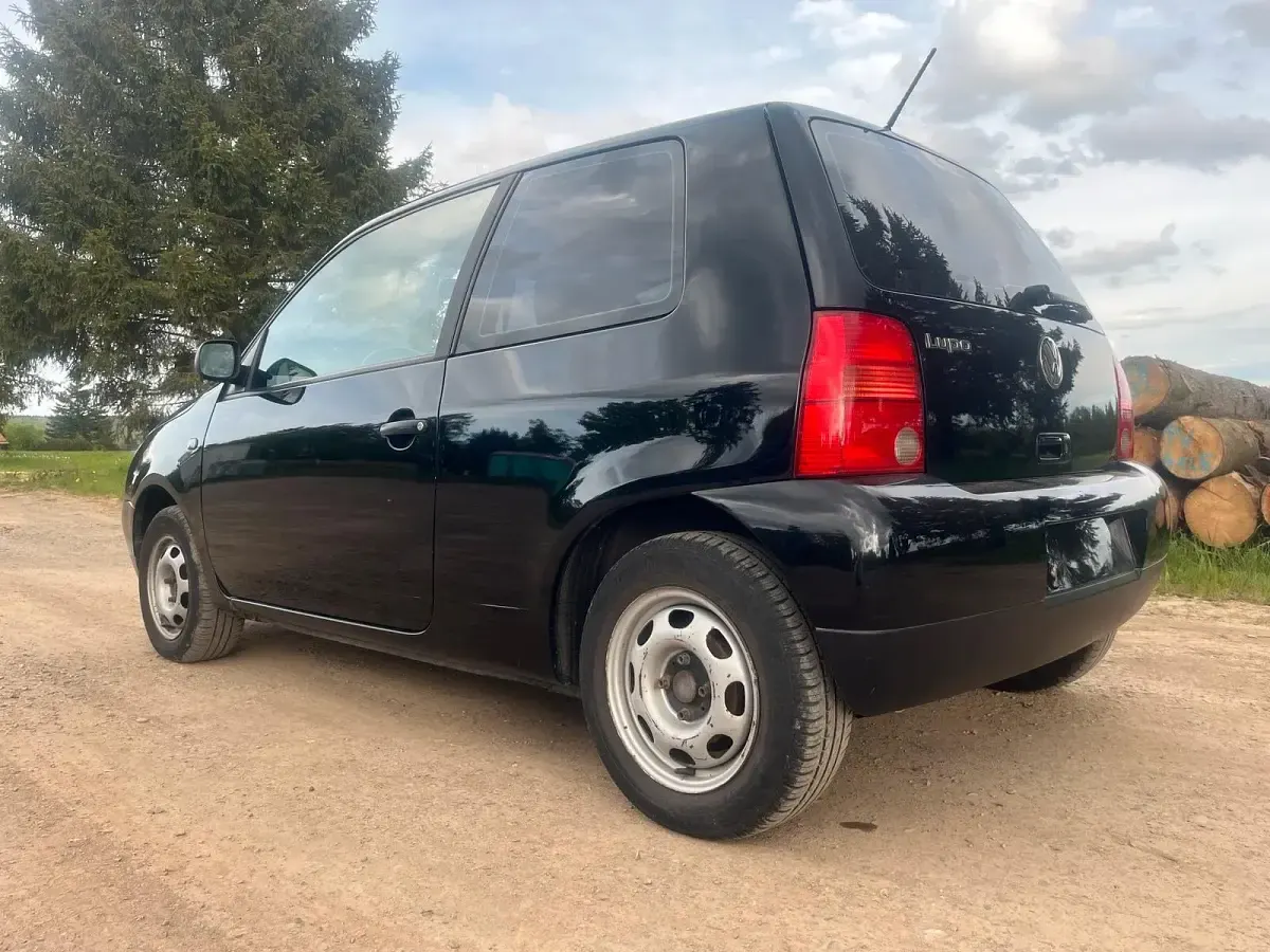 Gebraucht VW Lupo 50 PS (36 kW) 1999 Schwarz Kleinwagen