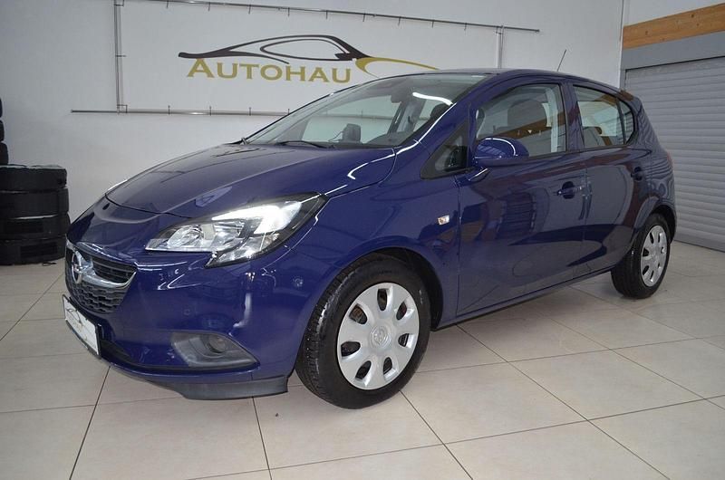 Gebraucht Opel Corsa Edition 95 PS (69 kW) 2016 Blau Limousine