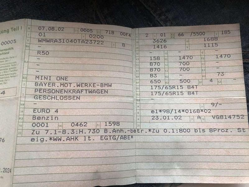 Gebraucht 2002 Mini ONE Kleinwagen | 2.200 € (Fairer Preis) - Bild 1/4