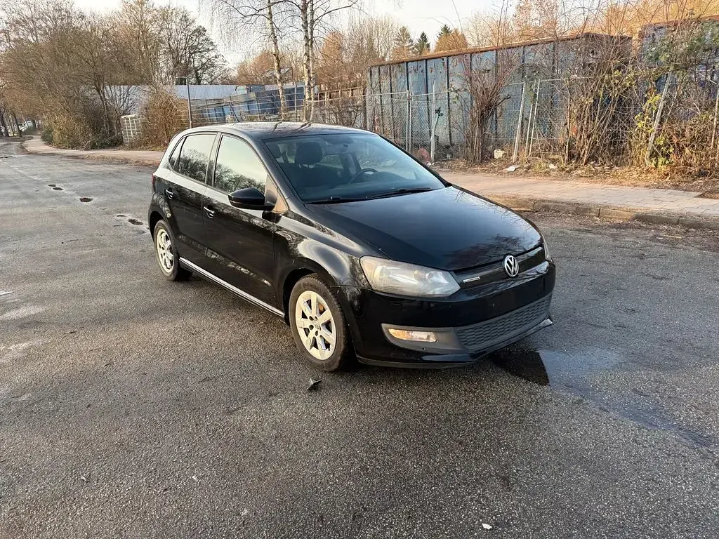 Gebraucht VW Polo 75 PS (55 kW) 2011 Schwarz Kleinwagen