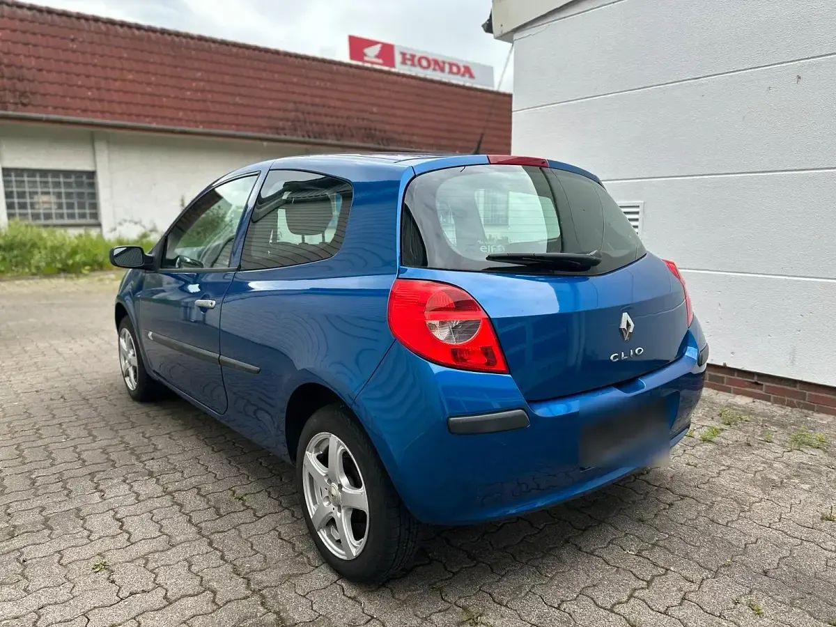 Gebraucht Renault Clio II 2007 Blau Kleinwagen