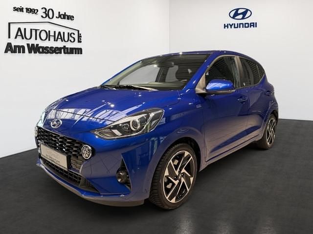 Blau Gebraucht 2022 Hyundai i10 Edition 30+ Kleinwagen | 13.899 € (Fairer Preis) - Bild 1/1