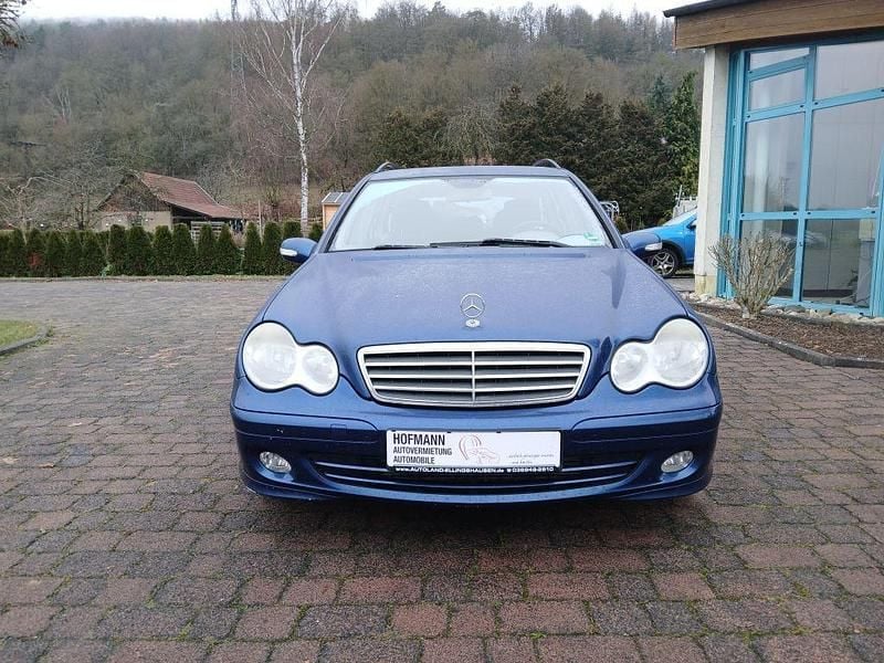 Blau Gebraucht 2005 Mercedes C220 Classic Kombi | 1.490 € (Fairer Preis) - Bild 1/4