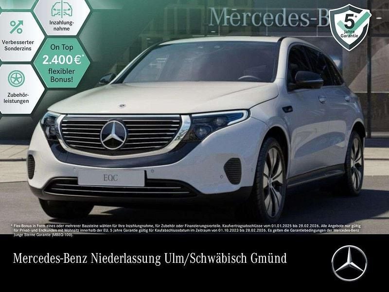 Polarweiß Gebraucht 2023 Mercedes EQC400 SUV | 38.890 € (Fairer Preis) - Bild 1/3
