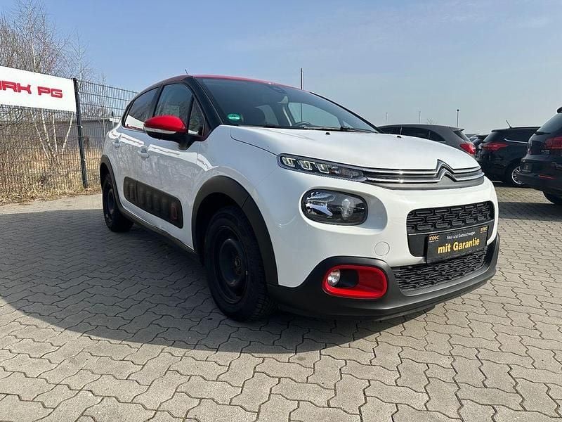 Gebraucht Citroën C3 Feel 110 PS (80 kW) 2018 Weiß Kleinwagen