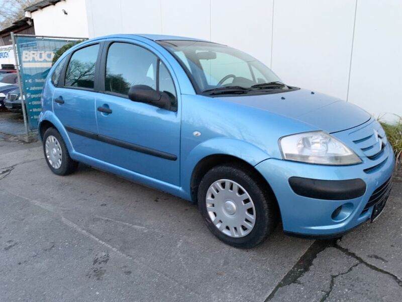 Blau Gebraucht 2007 Citroën C3 Style Kleinwagen | 4.795 € - Bild 1/4