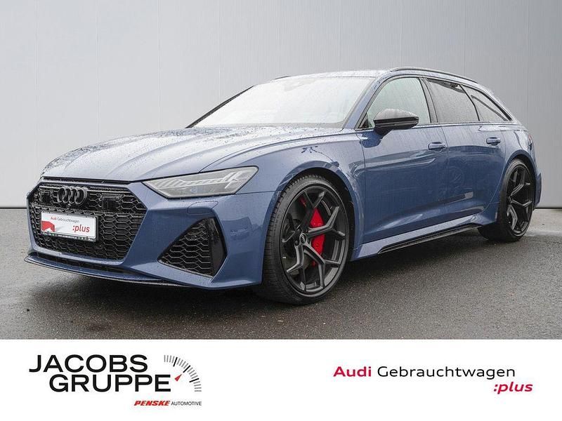 Ascariblau metallic Gebraucht 2025 Audi RS6 Performance Kombi | 119.930 € (Superpreis) - Bild 1/4