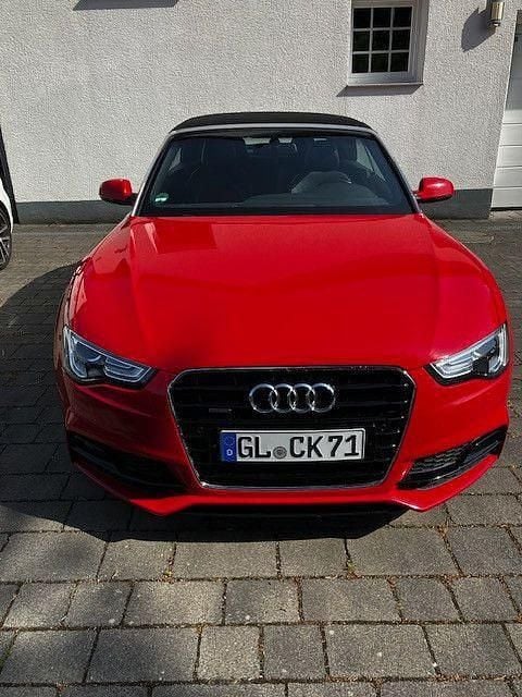 Gebraucht Audi A5 Cabriolet Exclusive 190 PS (139 kW) 2016 Rot Cabrio