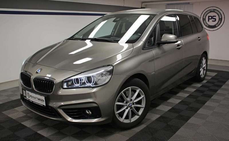 Platinsilber metallic Gebraucht 2017 BMW 220 Sport Line Van / Kleinbus | 18.890 € (Fairer Preis) - Bild 1/3