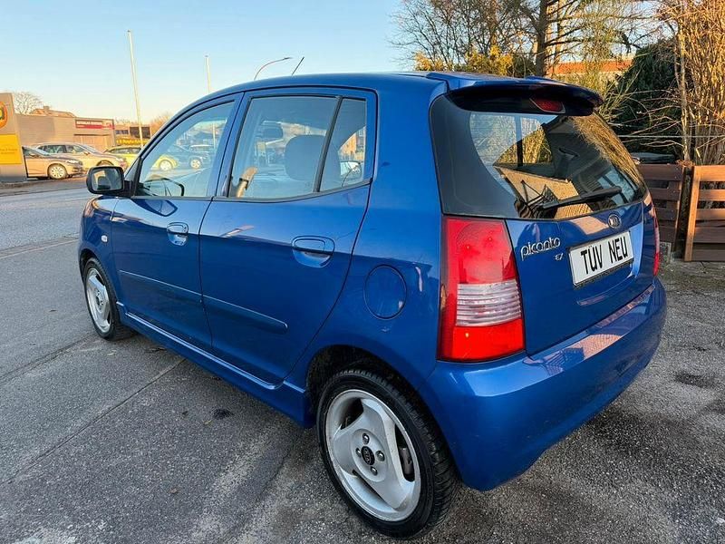 Gebraucht Kia Picanto EX 65 PS (47 kW) 2004 Blau Kleinwagen
