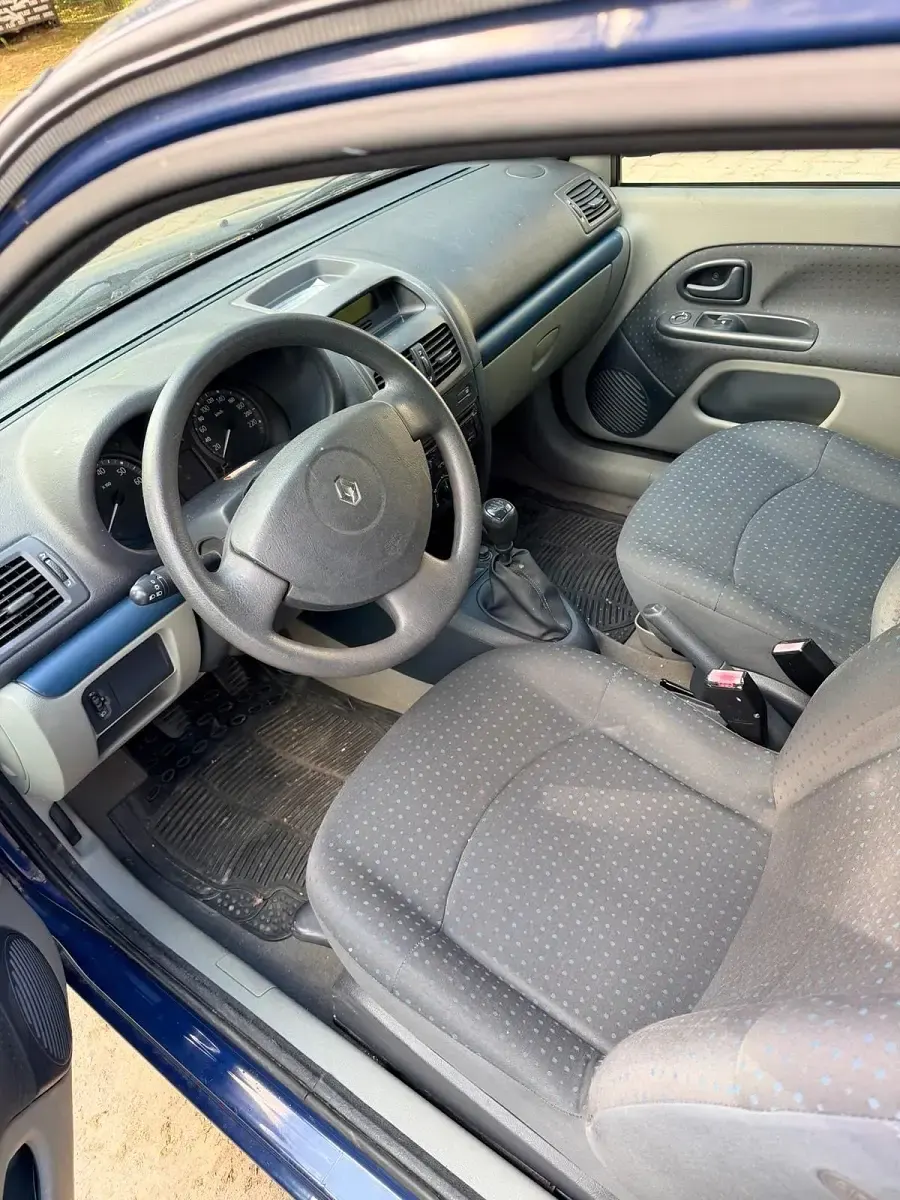 Gebraucht Renault Clio 2004 Blau Kleinwagen