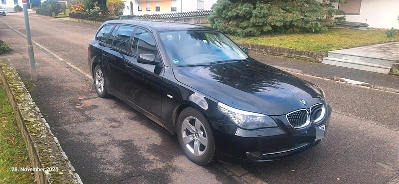 Schwarz Gebraucht 2007 BMW 525 Kombi | 2.500 € (Guter Preis) - Bild 1/4